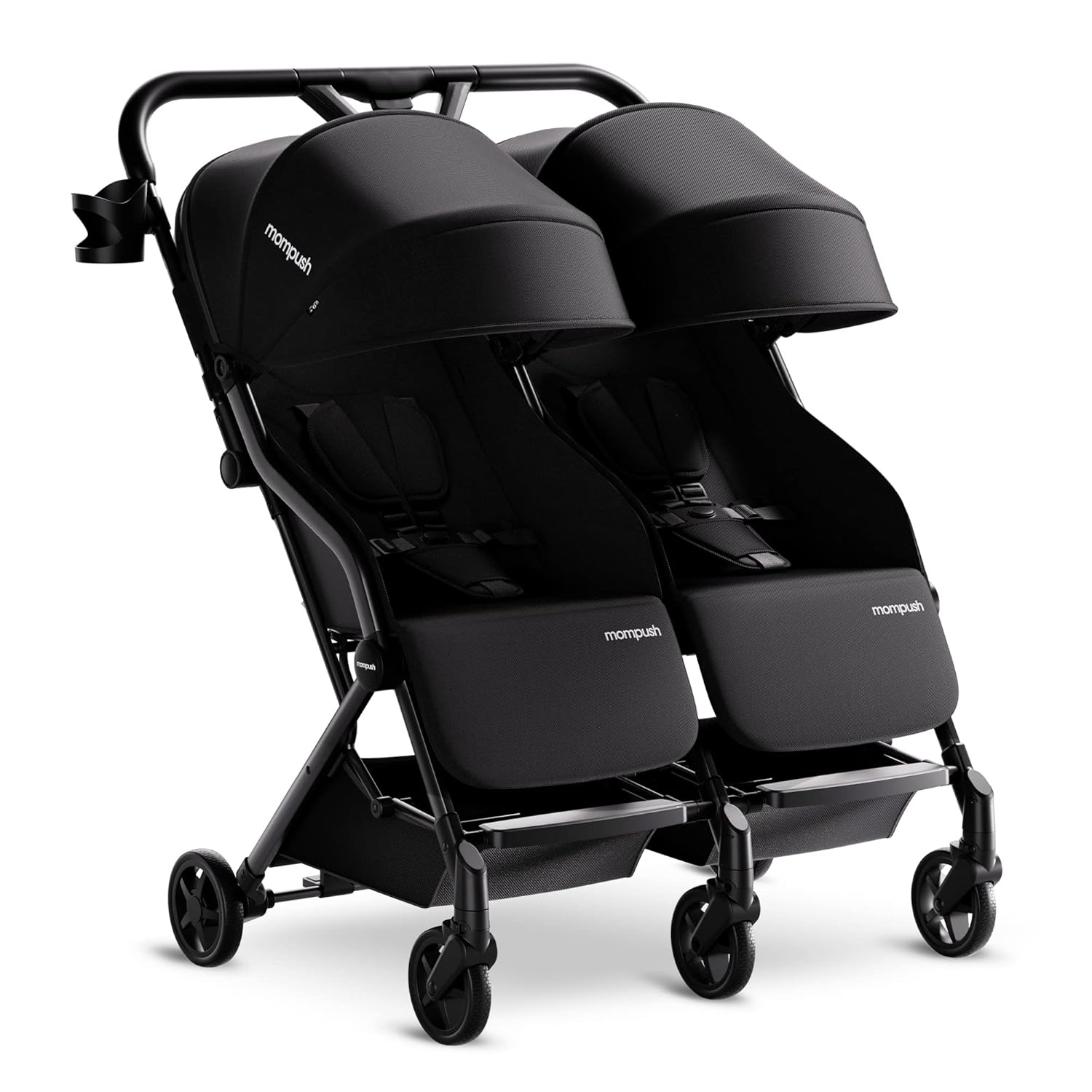 Mompush Lithe Double Stroller for Infant and Toddler