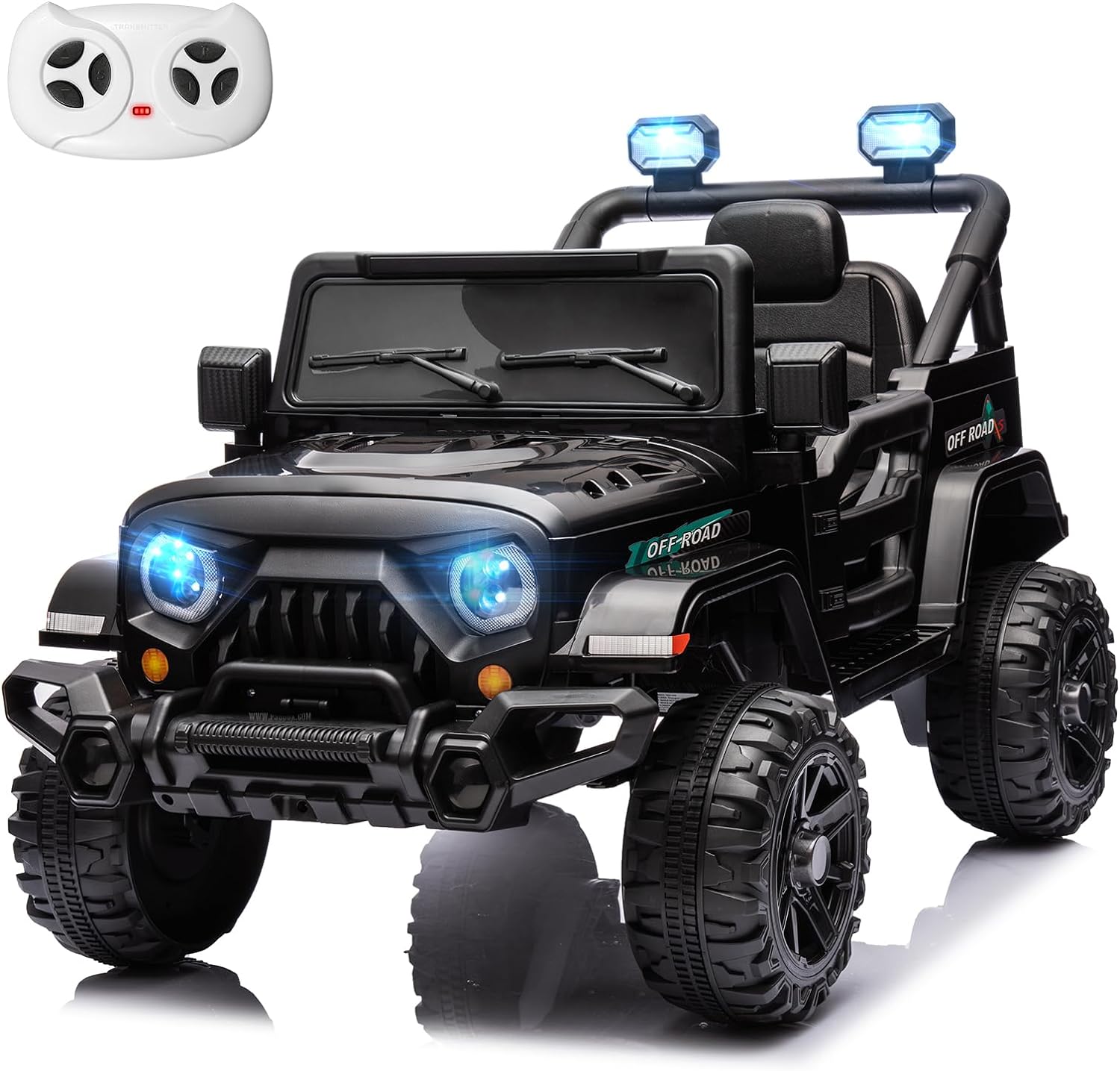 MINIATURE MOTORS 12V Kids Electric Ride on Truck Car Remote Control