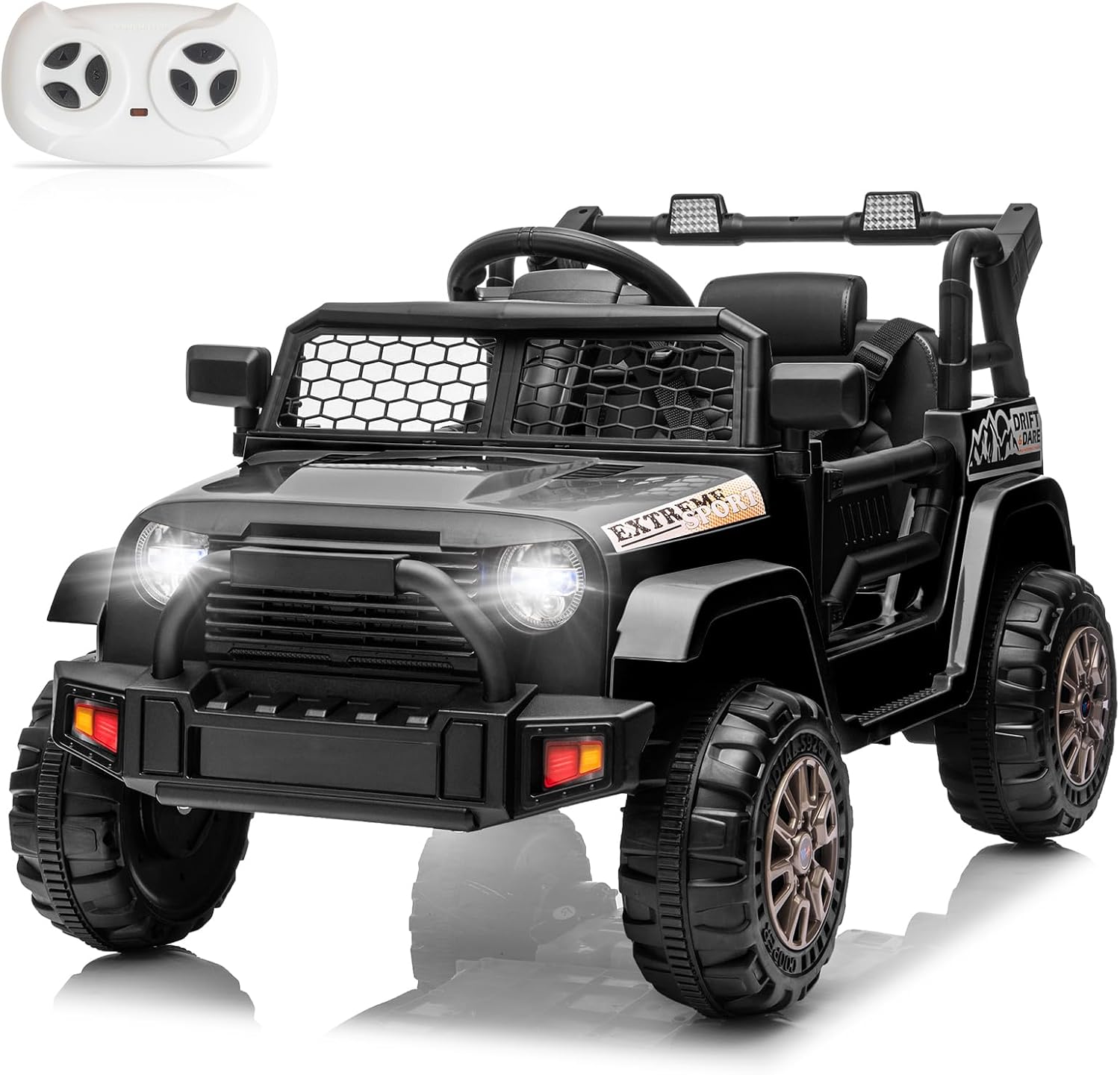 Winado 12V Electric Car for Kids, Ride on Truck for Toddlers