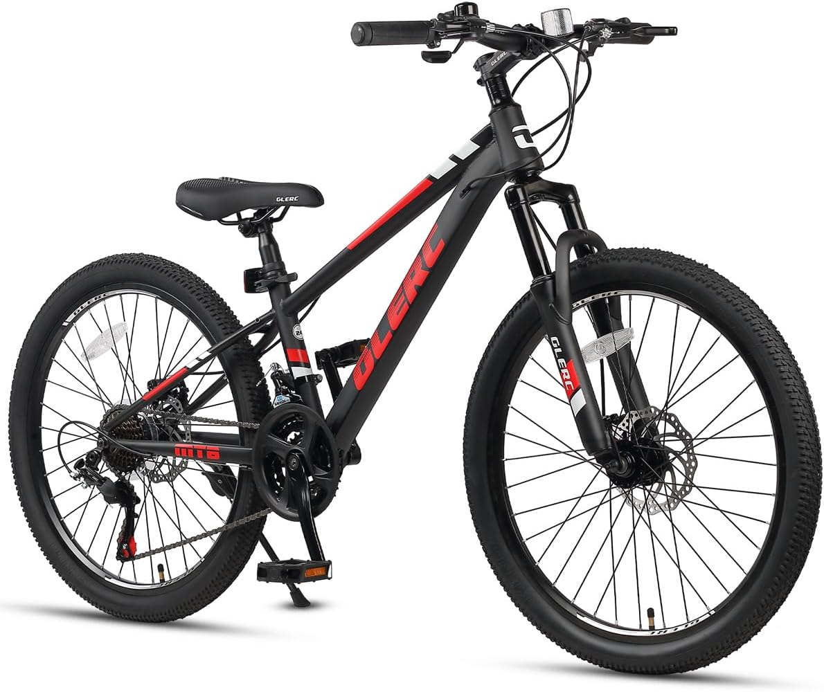 Glerc 20 24 26 Inch Kids Bike, Kids Mountain Bike
