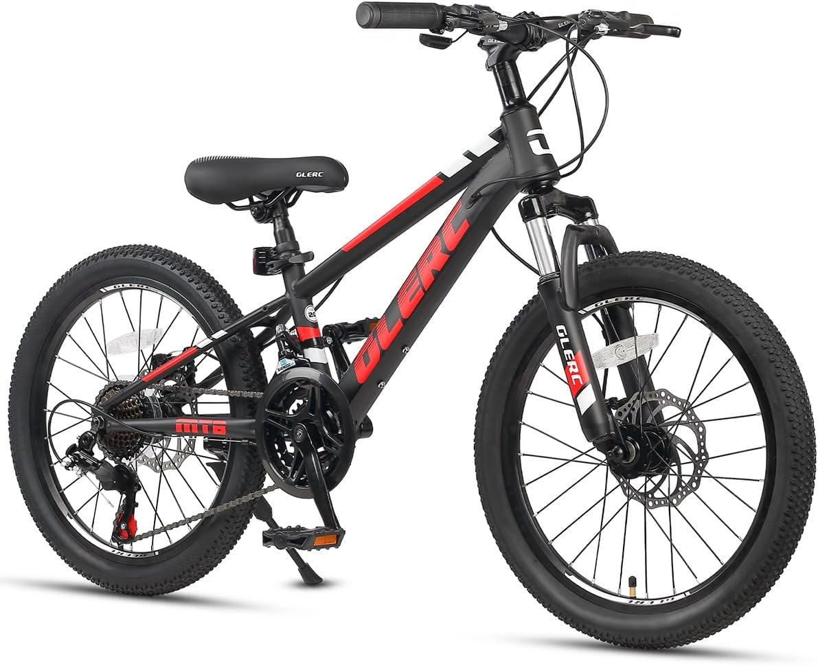 Glerc 20 24 26 Inch Kids Bike, Kids Mountain Bike