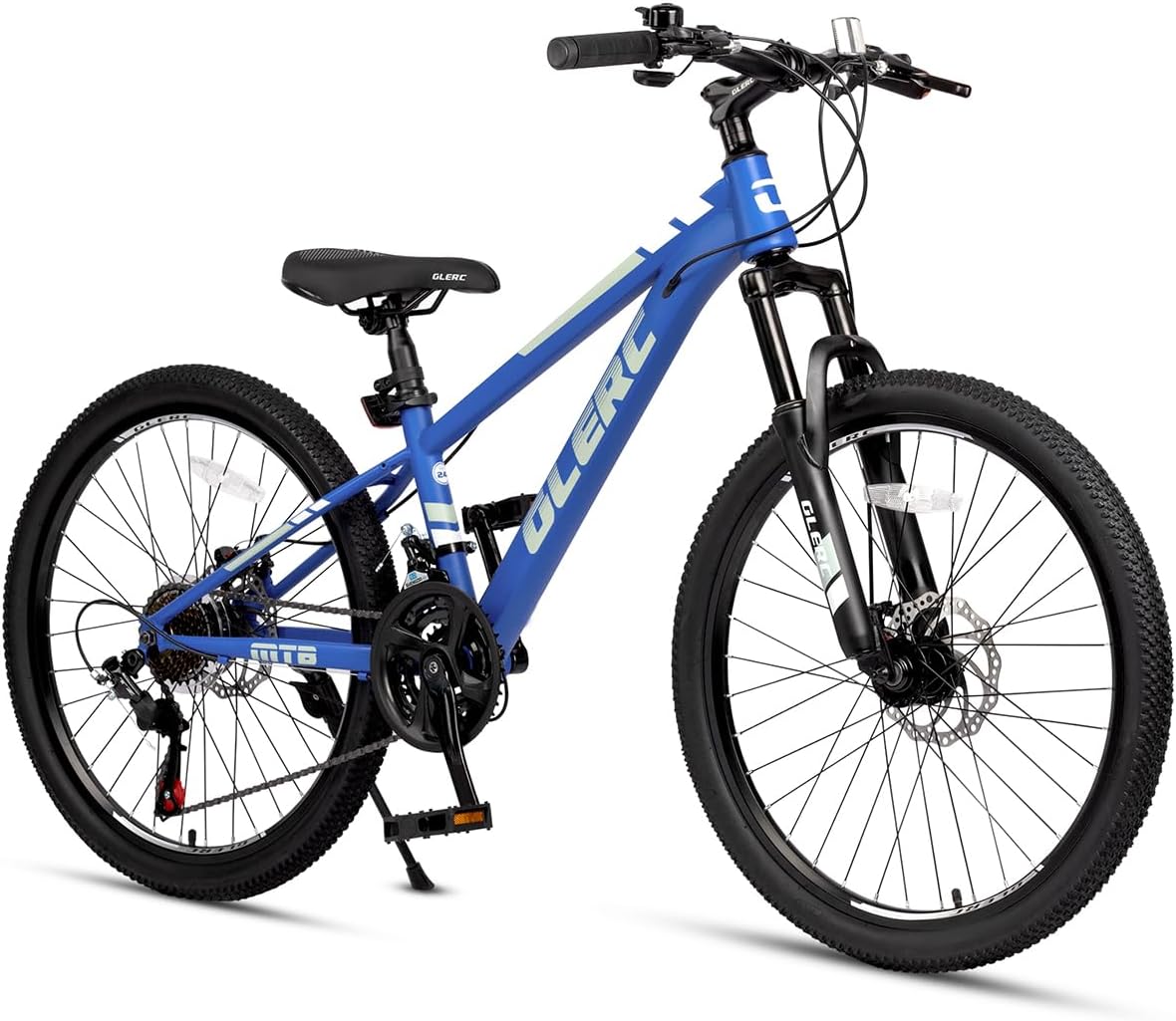Glerc 20 24 26 Inch Kids Bike, Kids Mountain Bike