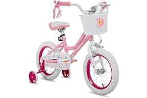 JOYSTAR Angel Girls Bike for Toddlers and Kids Ages 2-13 Years Old