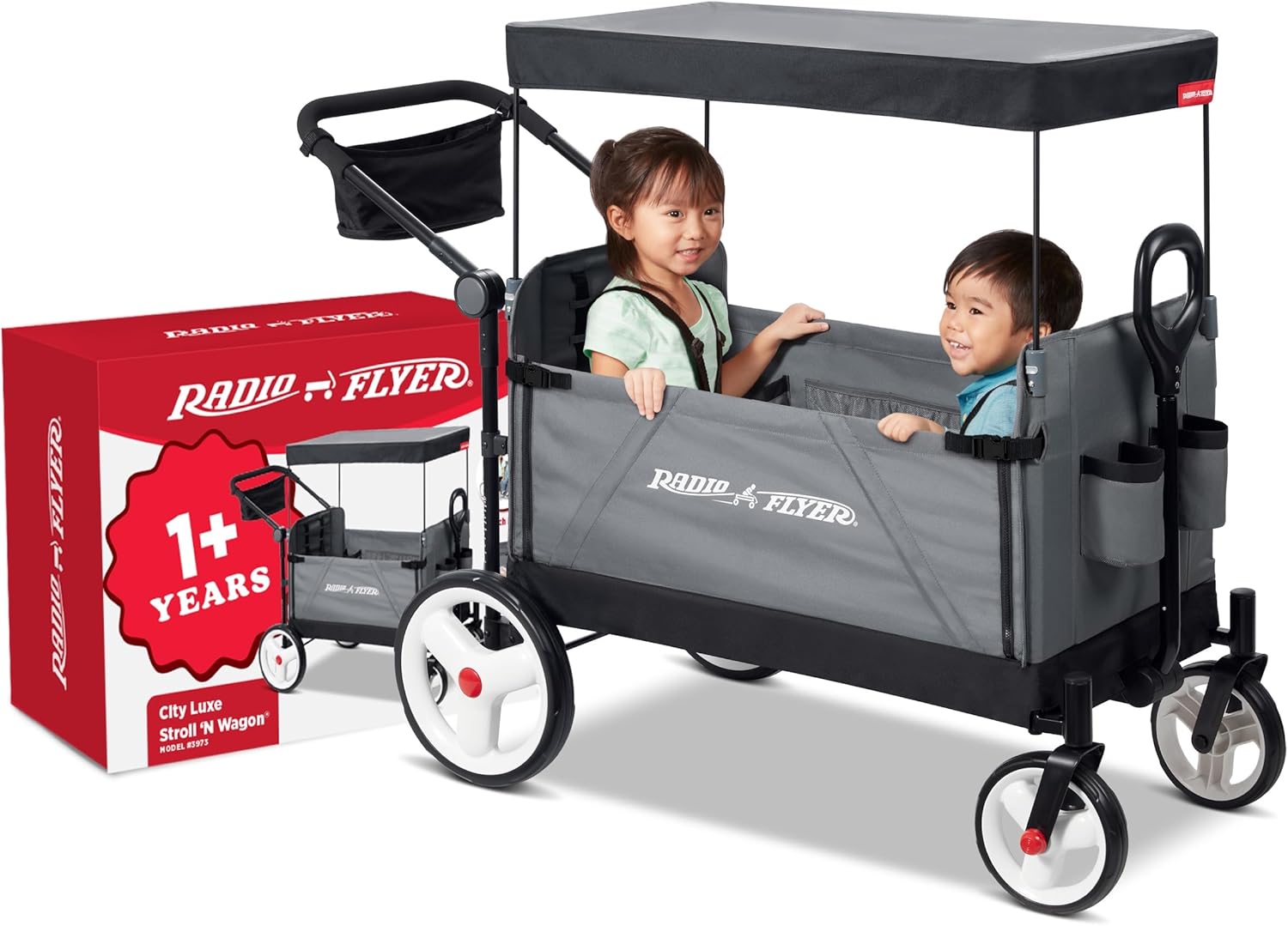 Radio Flyer City Luxe Stroll 'N Wagon