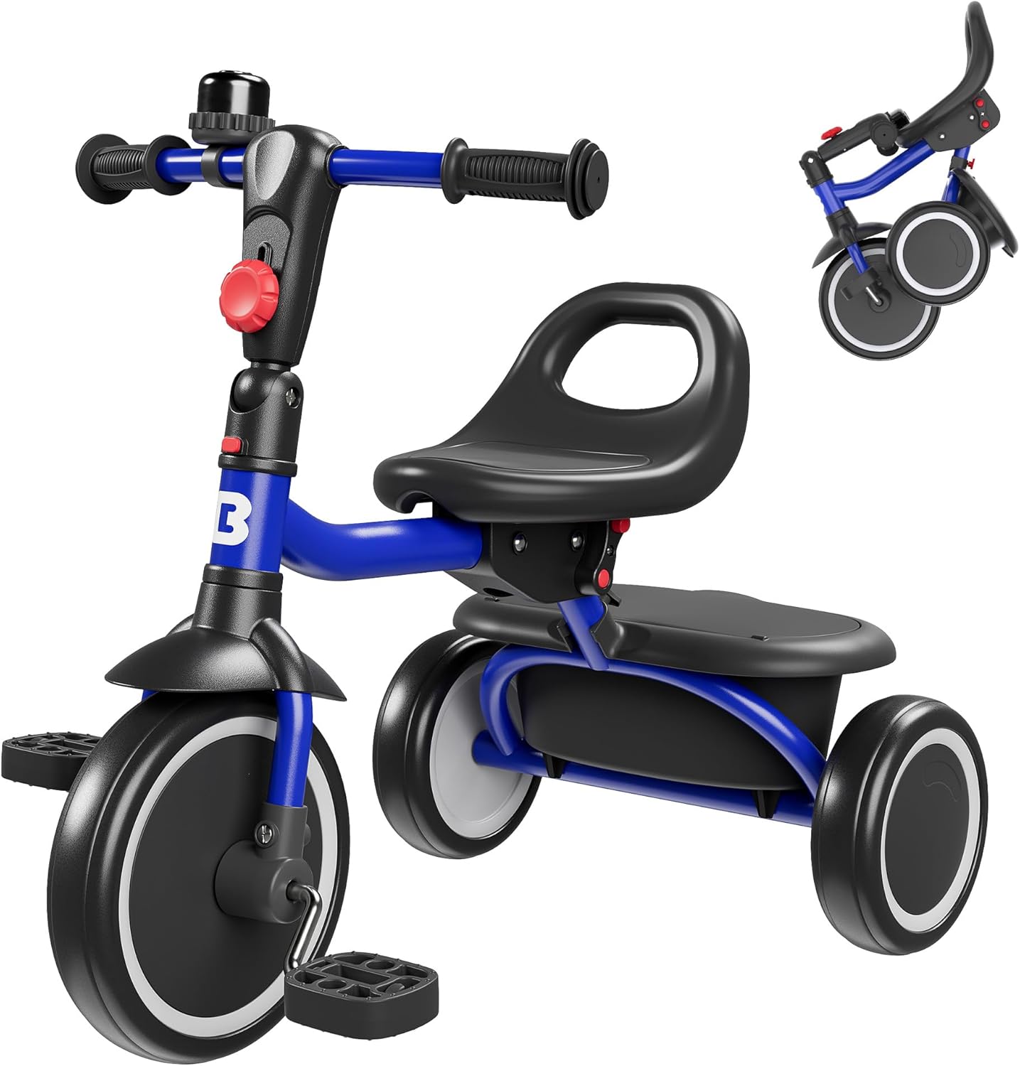 Besrey Toddler Tricycle with Bell