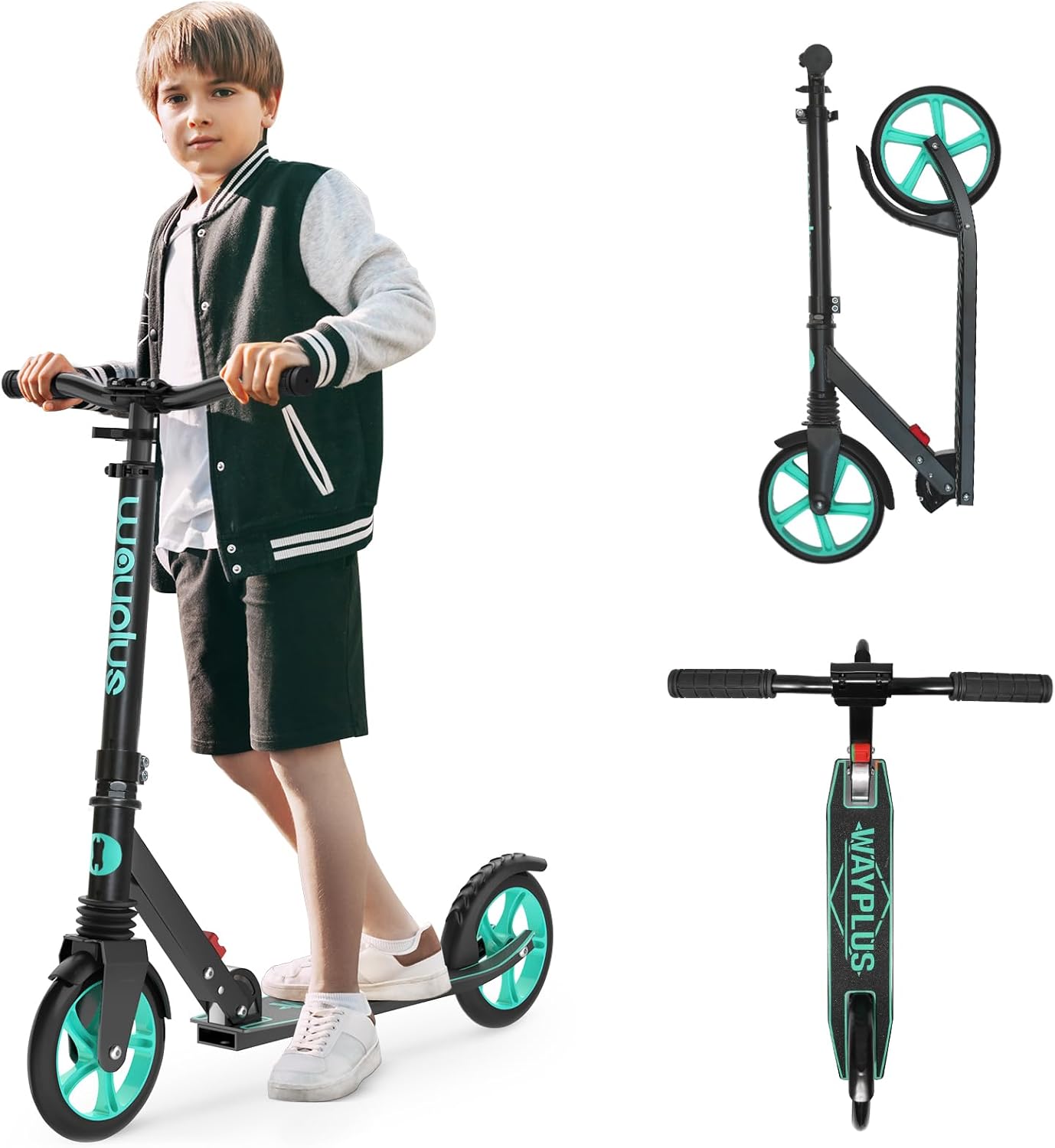 WAYPLUS KS1 Kick Scooter for Ages 6+