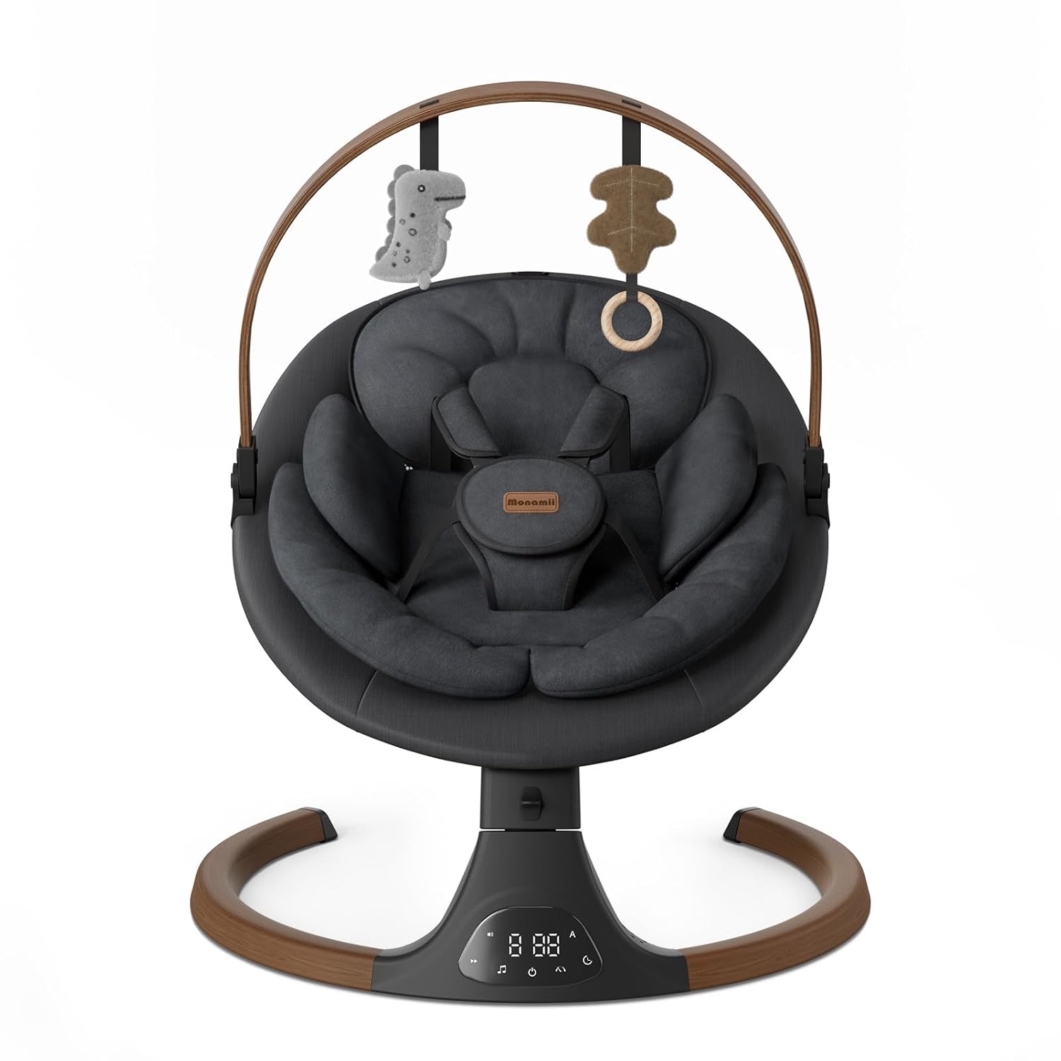 Baby Swings for Infants, Monamii Baby Swing, Bluetooth Infant Swing