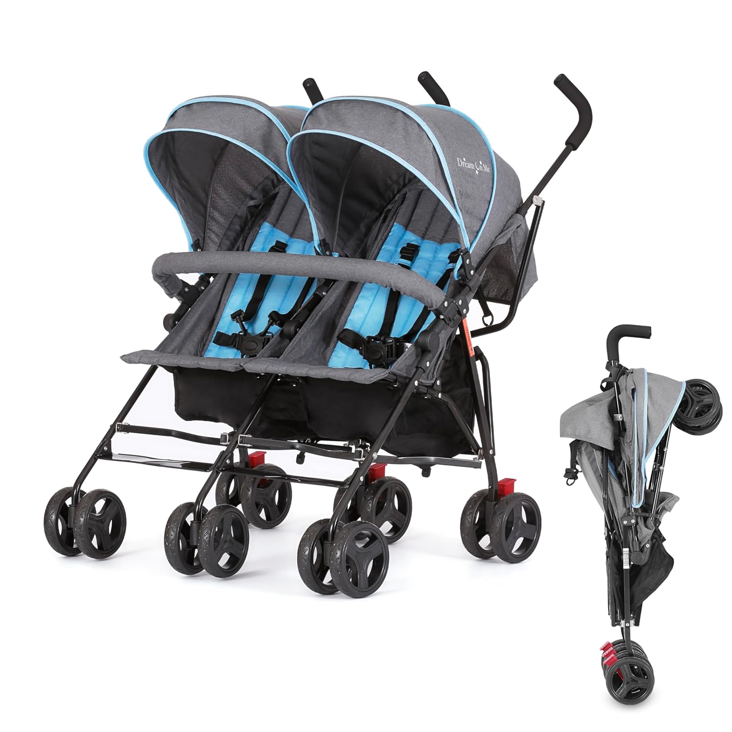 Dream On Me Volgo Twin Baby Stroller