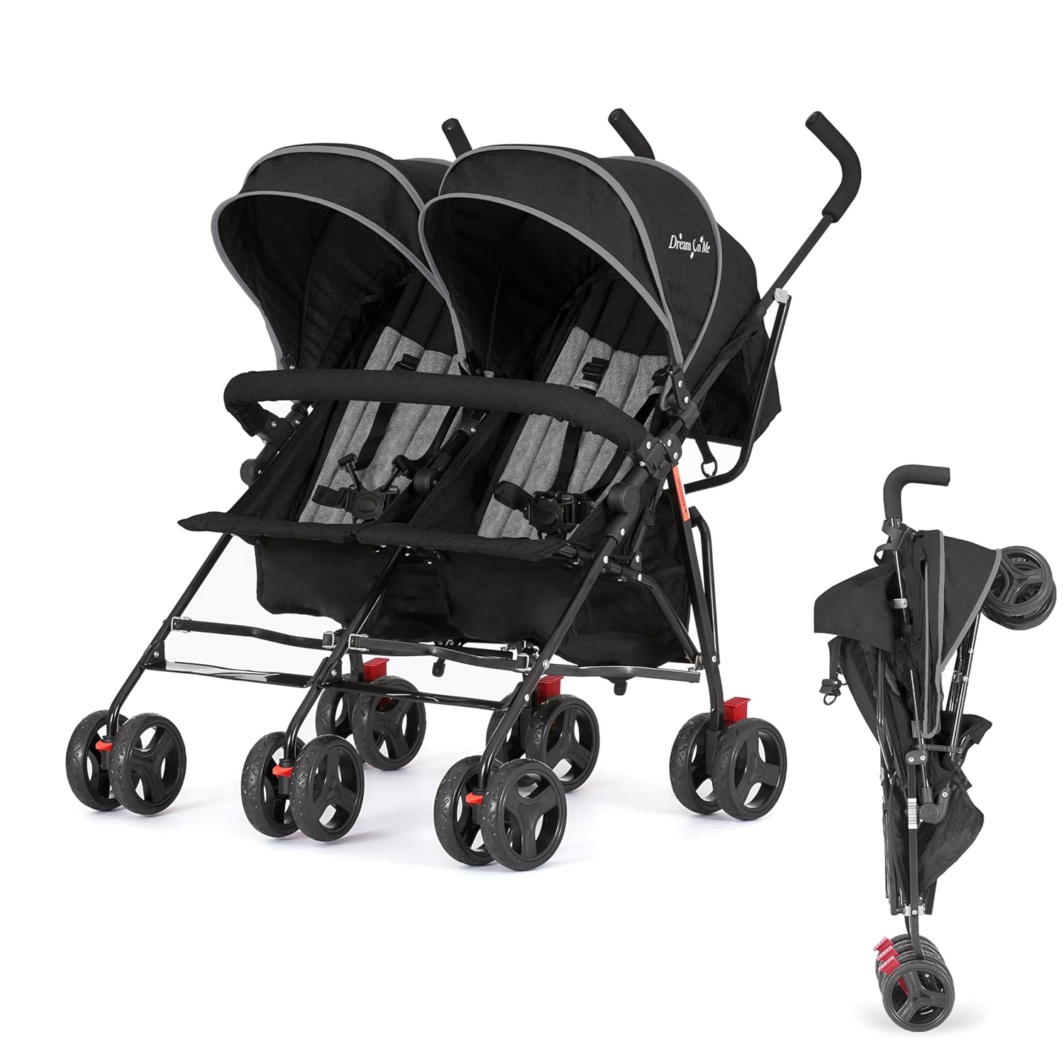 Dream On Me Volgo Twin Baby Stroller