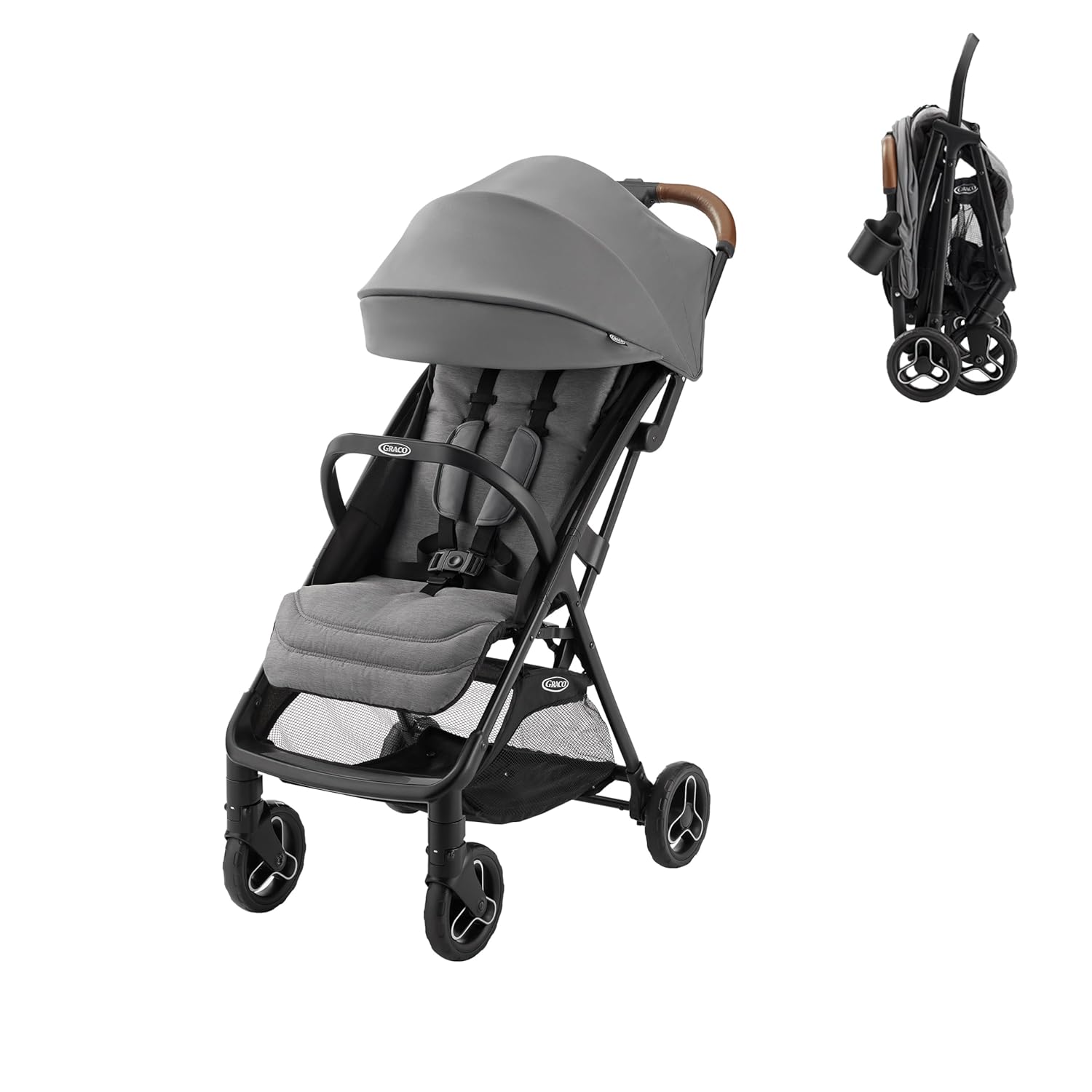 Graco Ready2Jet Compact Stroller Overhead Friendly Compact Travel Stroller