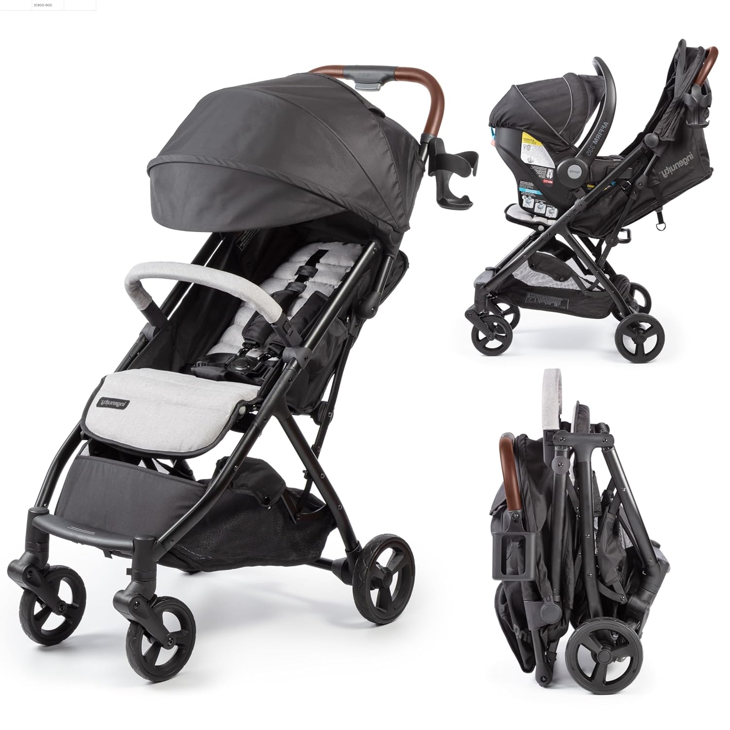 Ingenuity 3Dquickclose CS+ Compact Fold Stroller – Lightweight Stroller