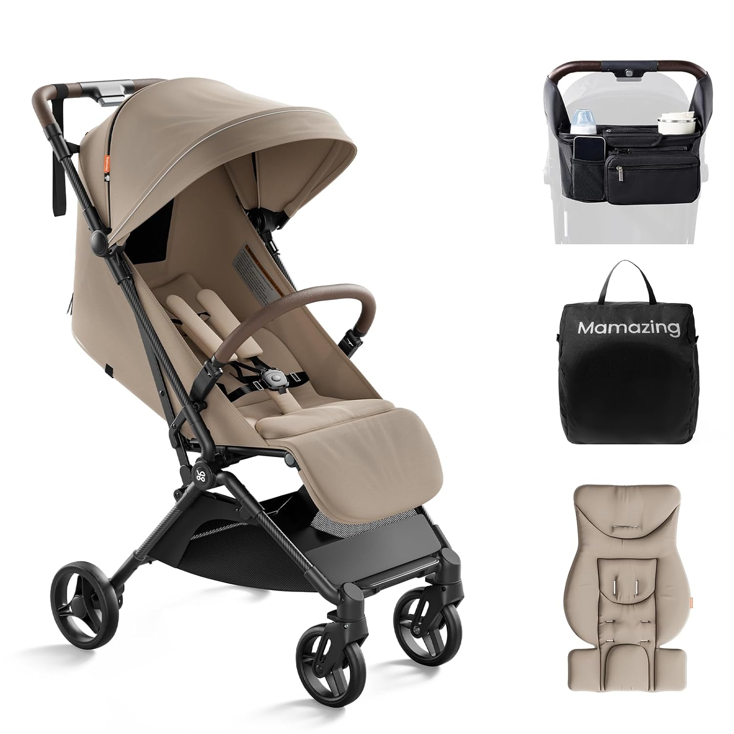 Mamazing Ultra Air Lightweight Baby Travel Stroller