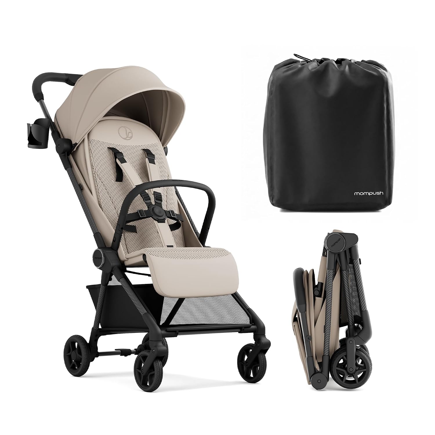 Mompush Nexis Carbon Travel Stroller